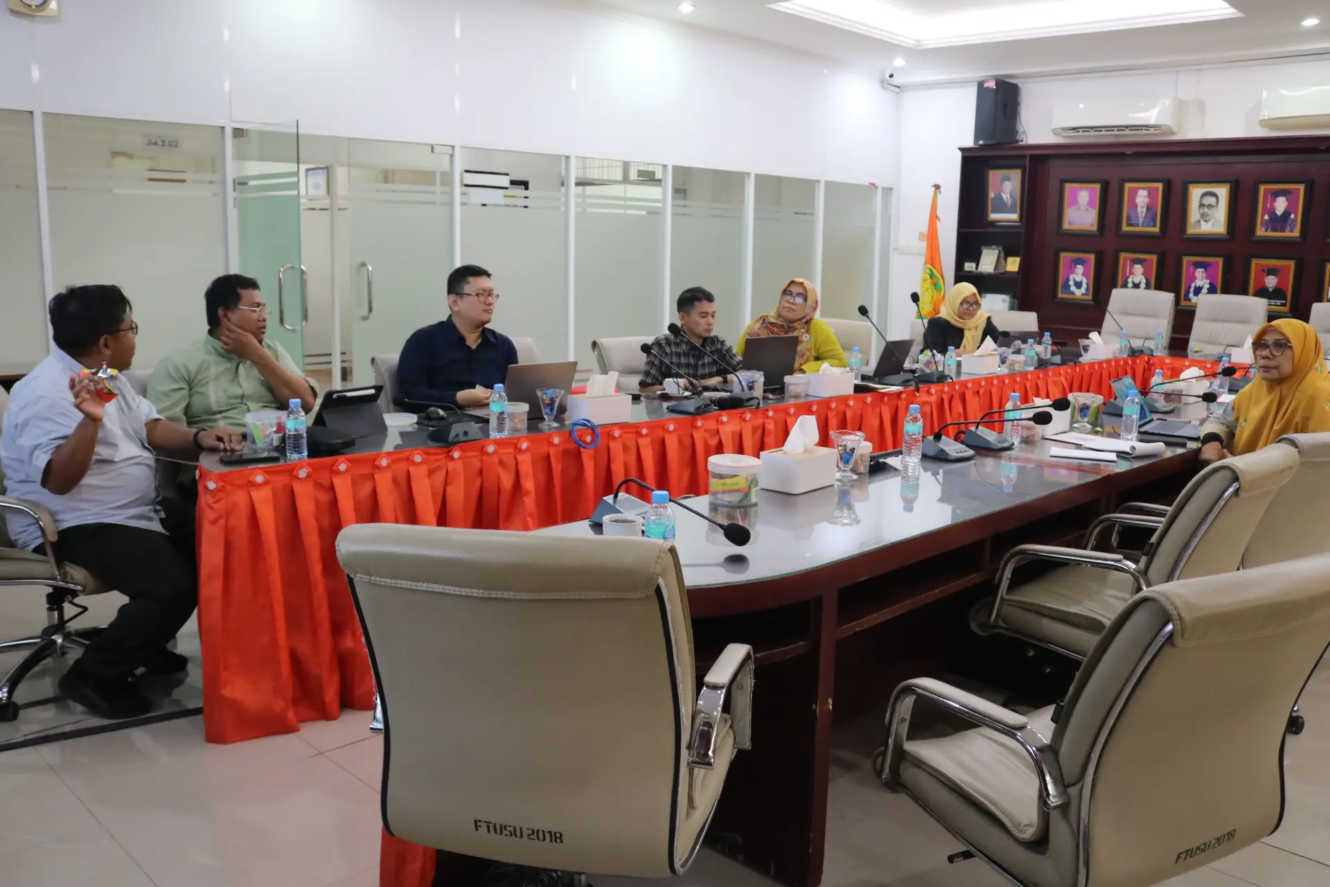 Teknik Industri FT USU Periksa Akhir Dokumen Akreditasi LAM Teknik sebelum Submit
