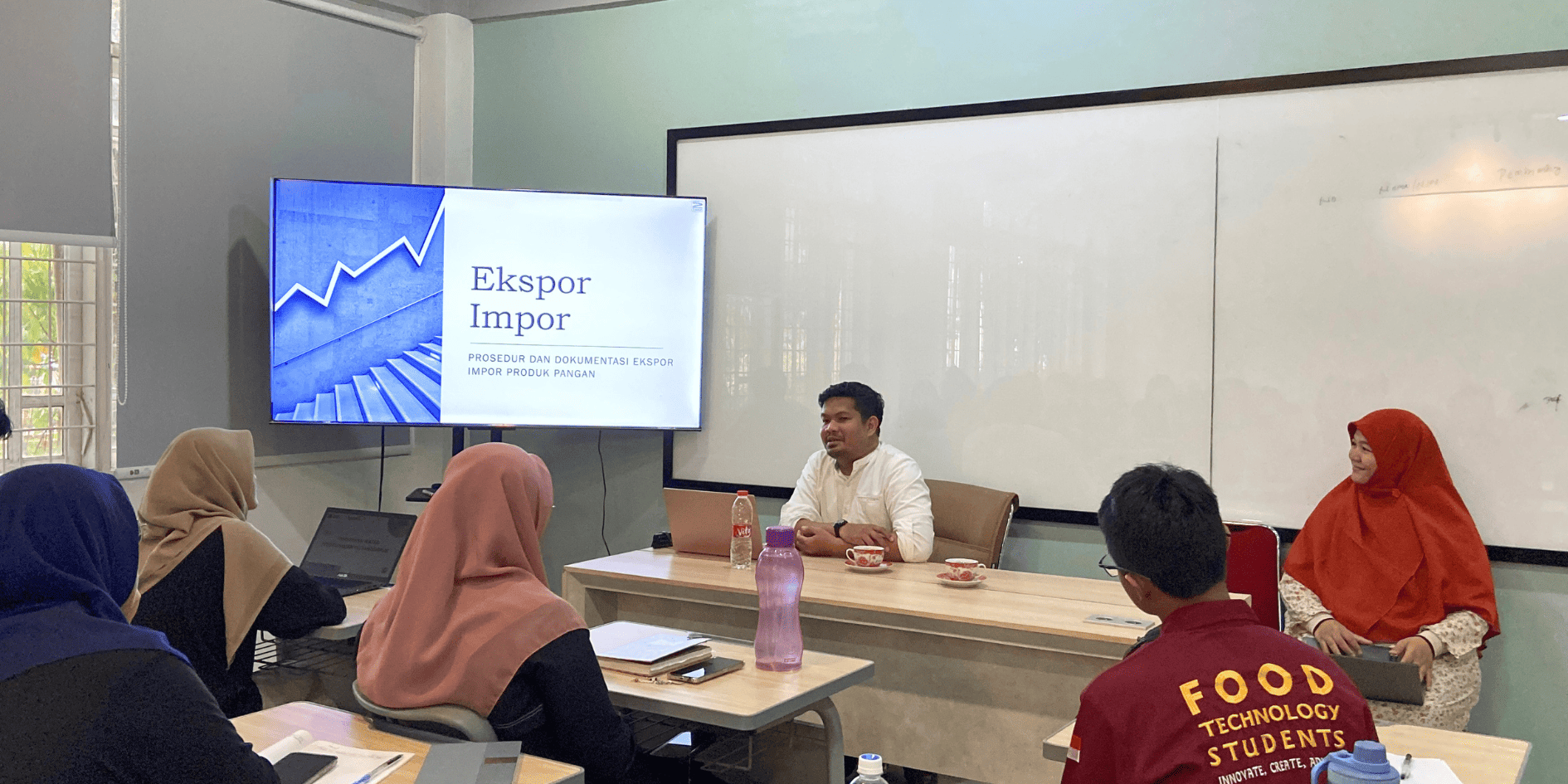 Dari Kampus ke Pasar Global, Mahasiswa Teknologi Pangan FP USU Belajar Ekspor-Impor Bersama Praktisi
