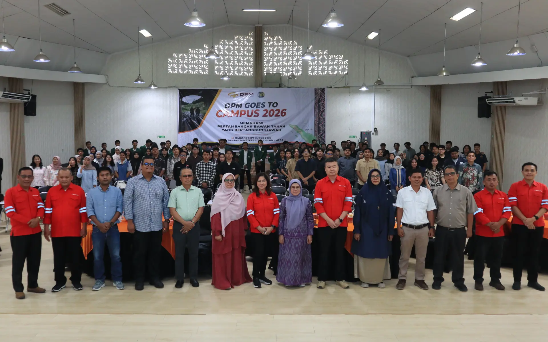 DPM Goes to Campus di Fakultas Teknik USU, Perkuat Sinergi Industri Pertambangan dan Perguruan Tinggi