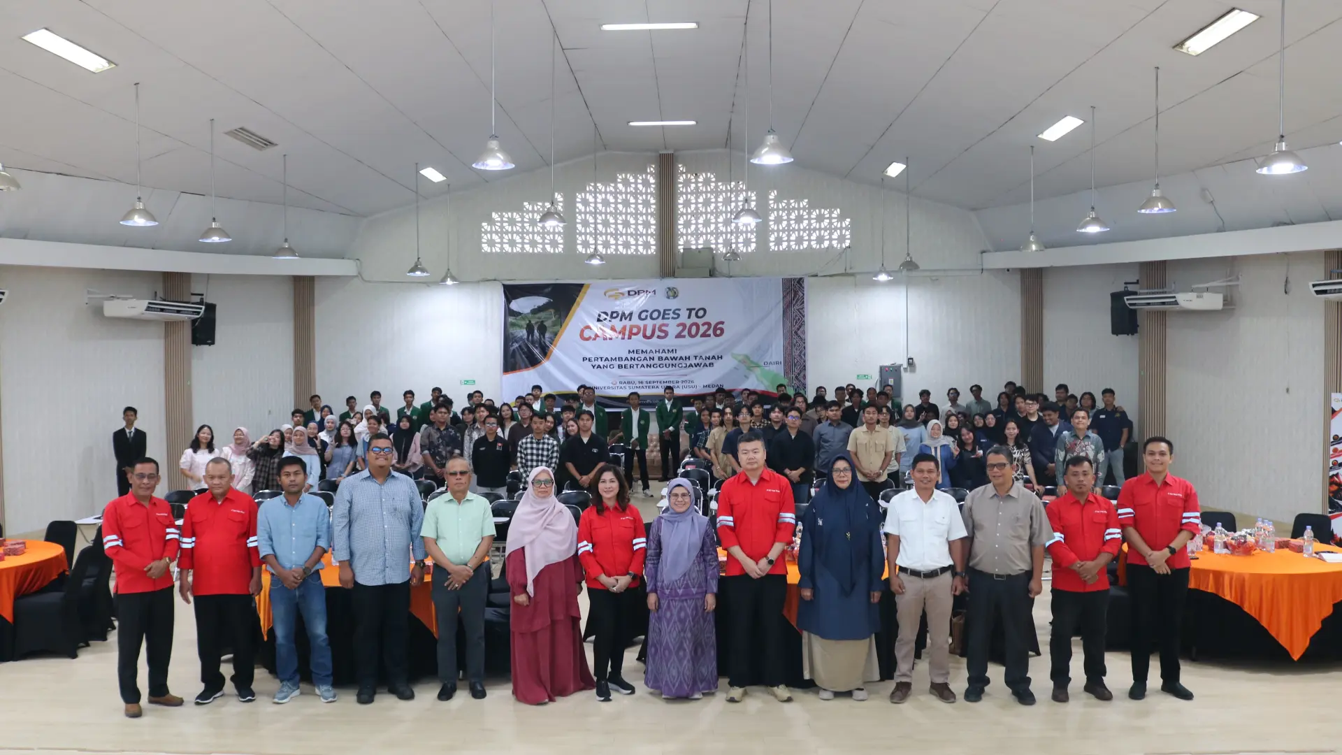 FT USU dan PT DPM Perkenalkan Industri Pertambangan serta Peluang Karier kepada Mahasiswa