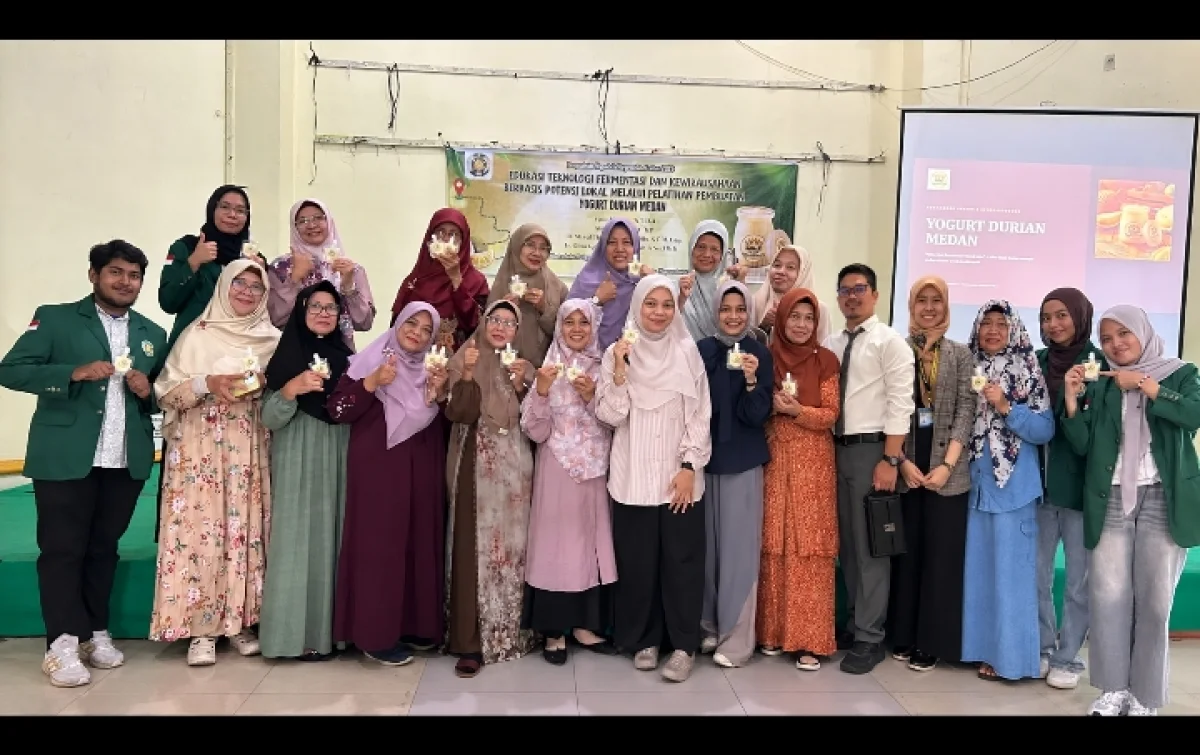 Yogurt Durian Medan Jadi Inovasi Dosen USU untuk Dorong Pemanfaatan Pangan Lokal