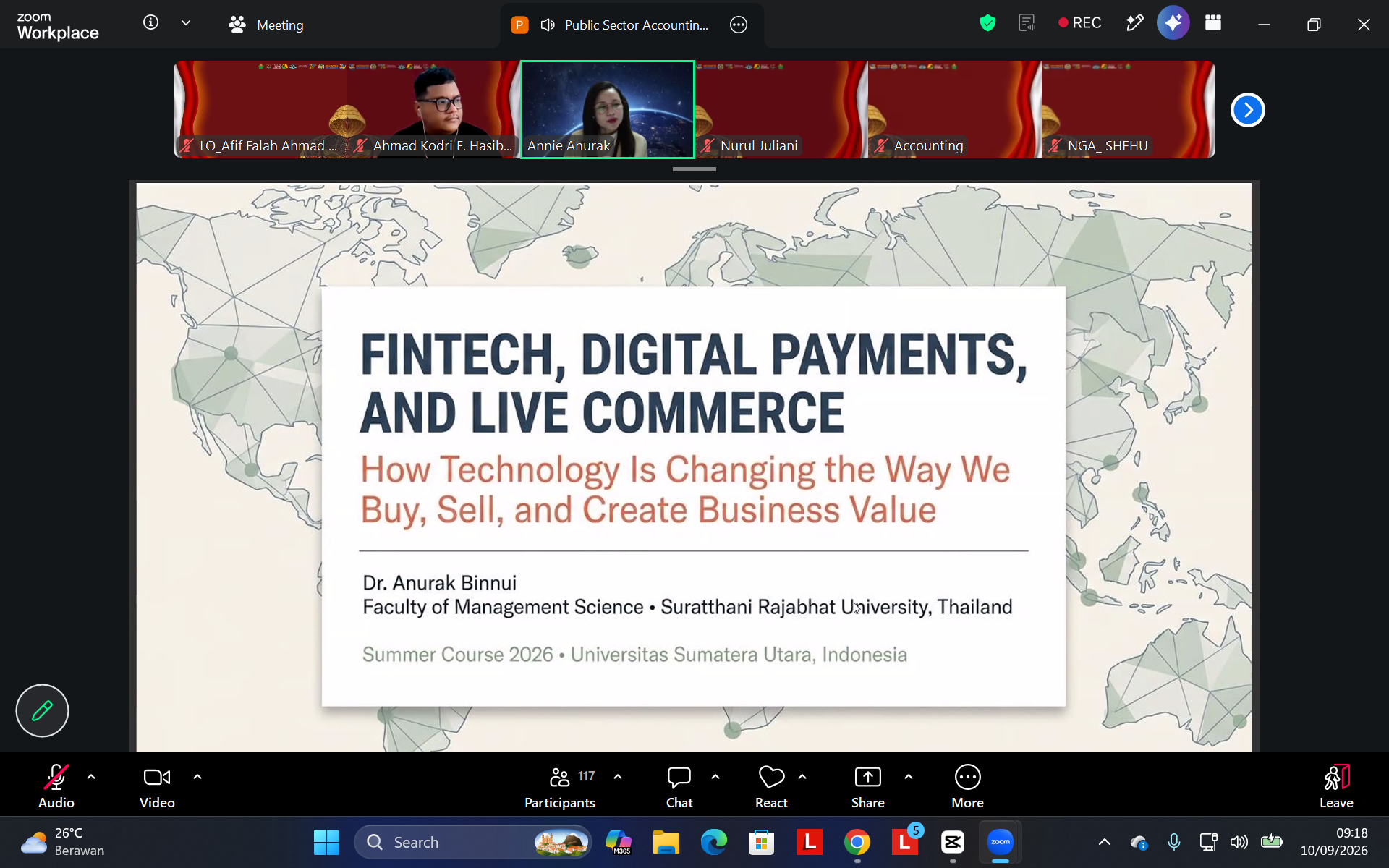 Fintech dan Live Commerce Buka Peluang Bisnis Baru, Mahasiswa Akuntansi Sektor Publik USU Eksplorasi Peran AI dalam Pengambilan Keputusan