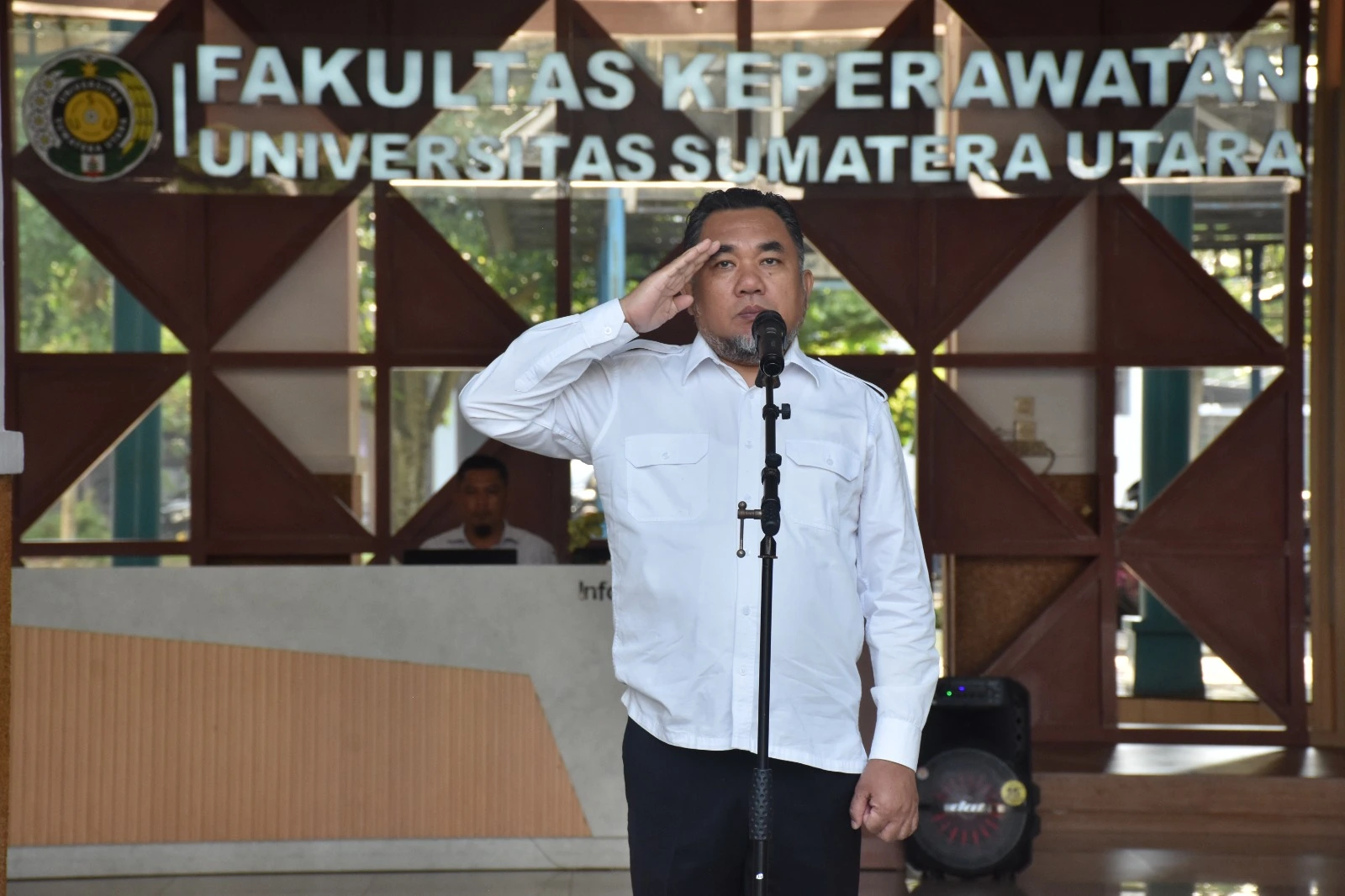 Fakultas Keperawatan USU Gelar Apel Pagi Rutin pada Senin Pagi
