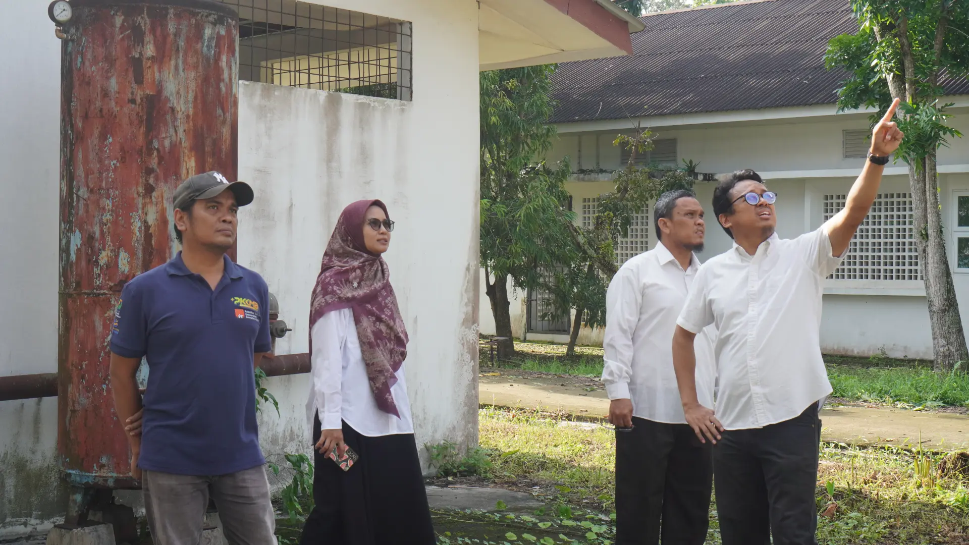 FT USU Tinjau Lingkungan Outdoor sebagai Dasar Perbaikan Sarana Kampus