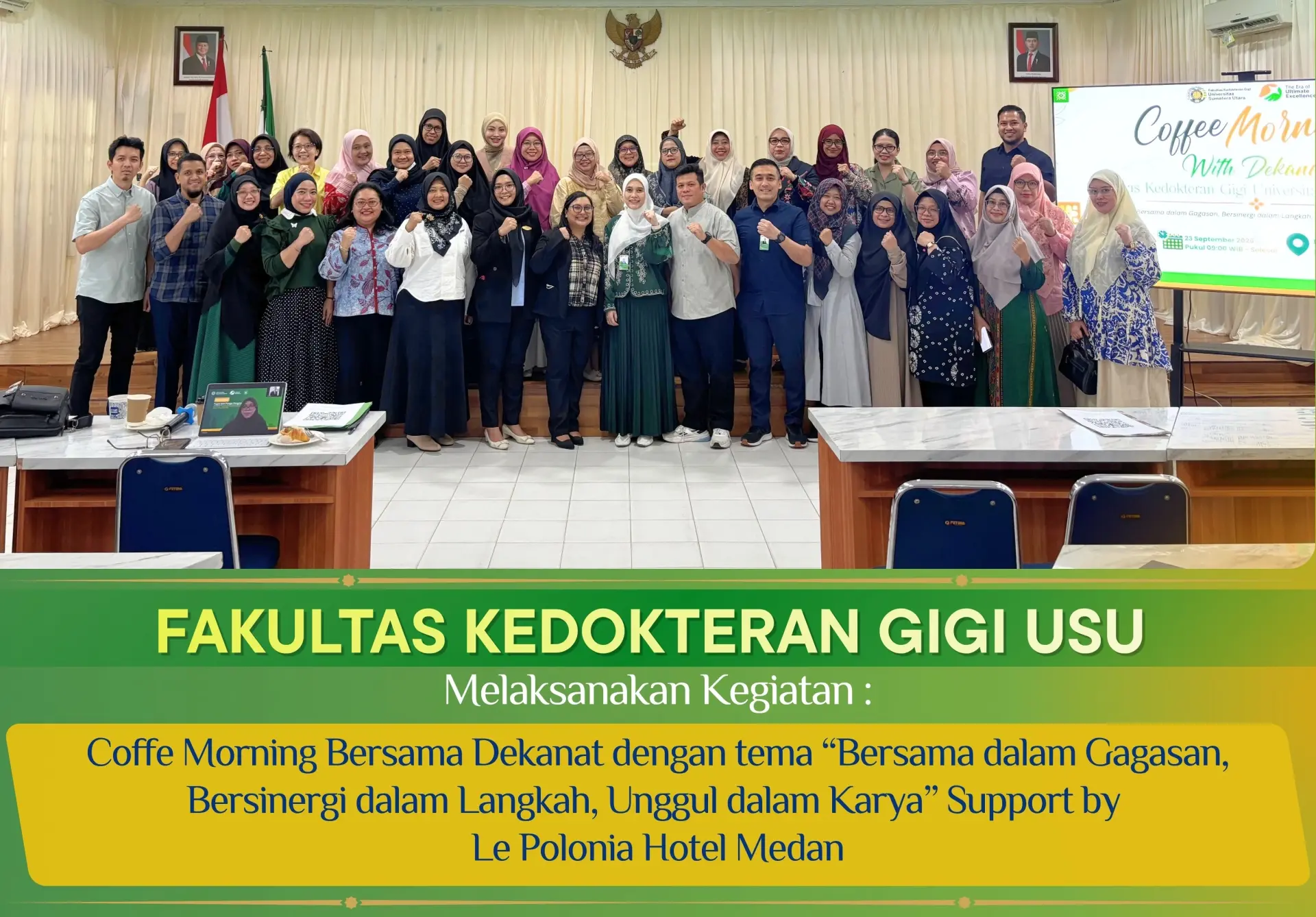 Coffee Morning Fakultas Kedokteran Gigi With Dekanat