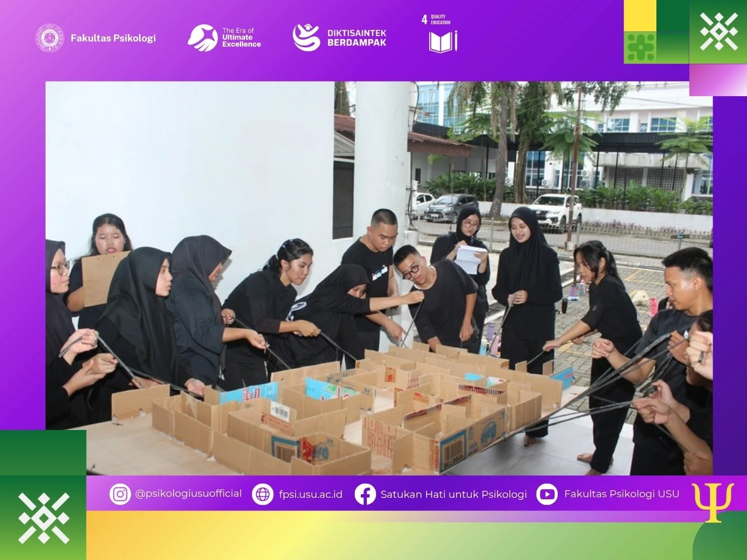 Fakultas Psikologi USU Gelar Latihan Dasar Kepemimpinan 2026