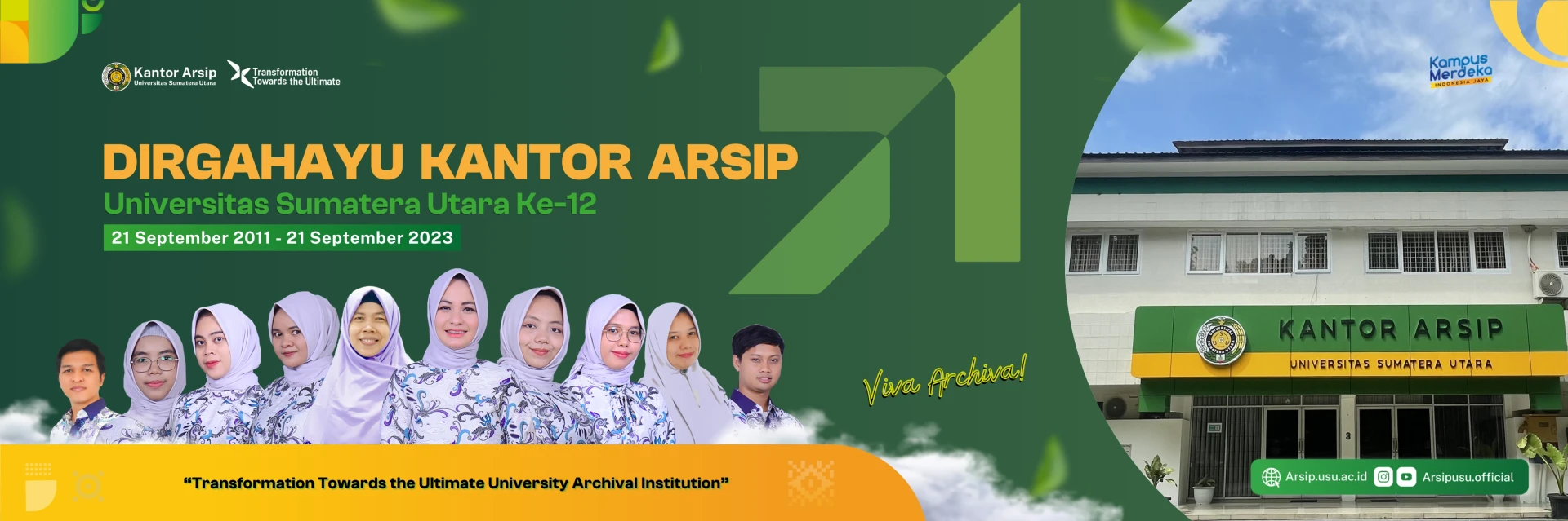 Banner Arsip USU