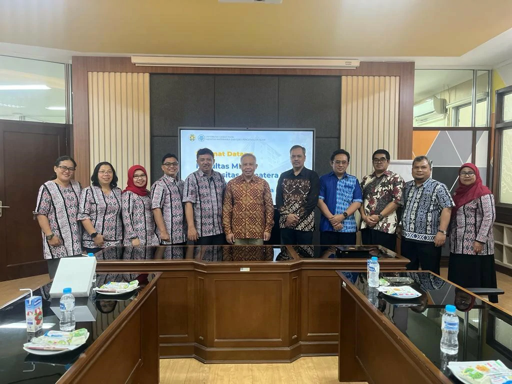 Partnership Agreement on Education, Research, and Community Service between FMIPA USU and FMIPA UGM