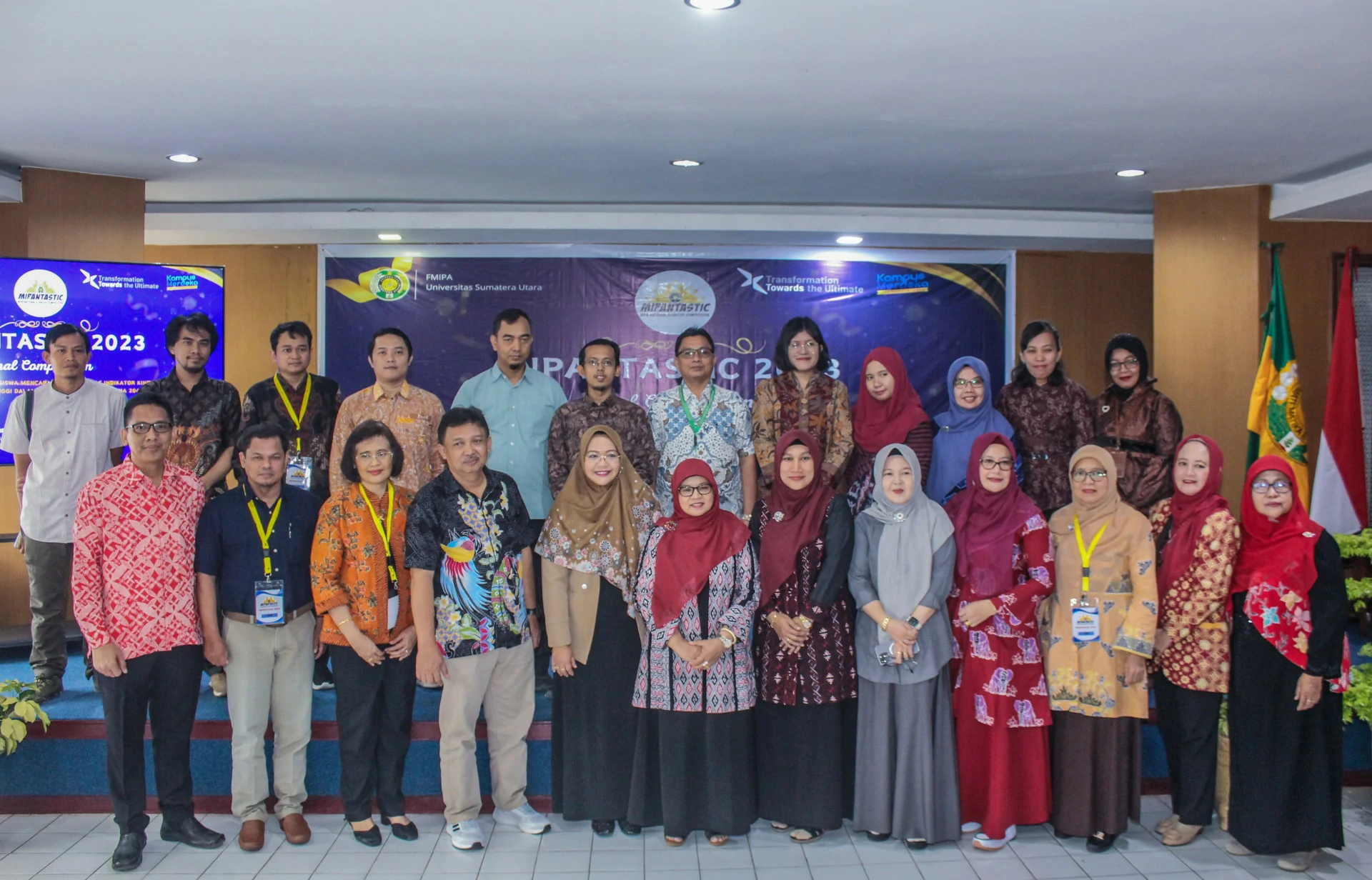 FMIPA USU Won Overall Champion at Mipantastic (MIPA National Scientist Competition) 2023