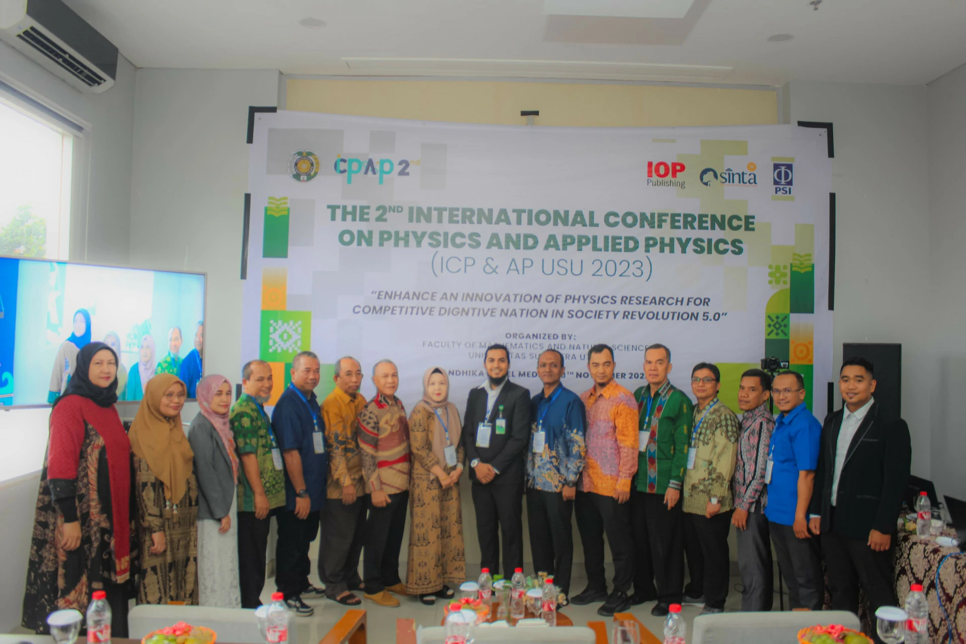 The 2nd International Conference on Physics and Applied Physics FMIPA USU