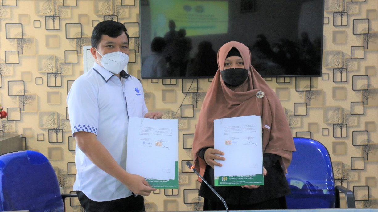 Cooperation Agreement between FKM USU and Balai K3 Medan