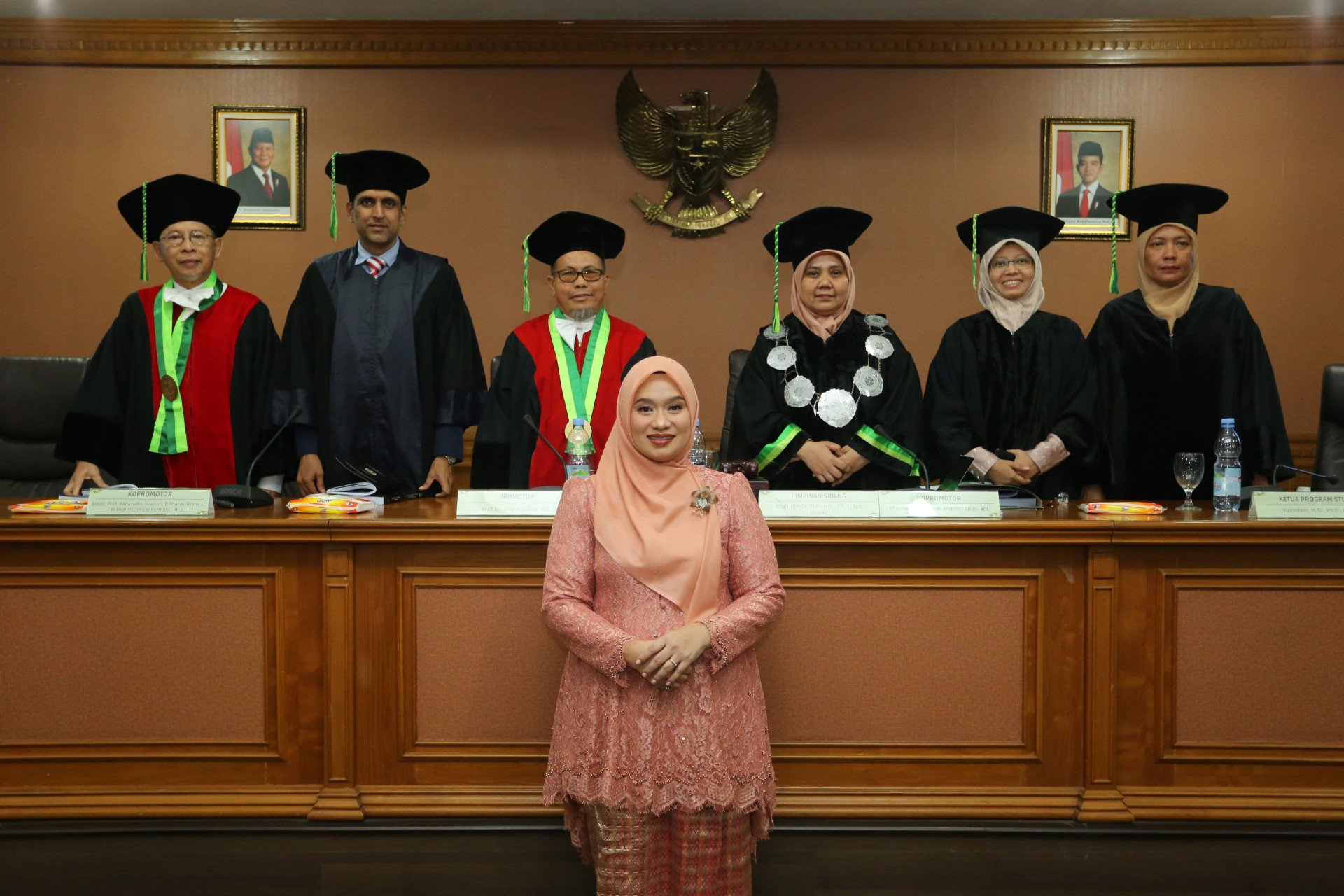 Doctoral Promotion Examination (Open Session) of the Doctoral Program in Pharmaceutical Sciences, Faculty of Pharmacy, Universitas Sumatera Utara