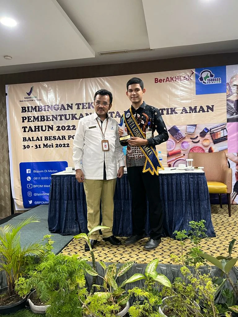 Congratulations! Pharmacy Student Won the Second Place for Safe Cosmetics Ambassador 2022