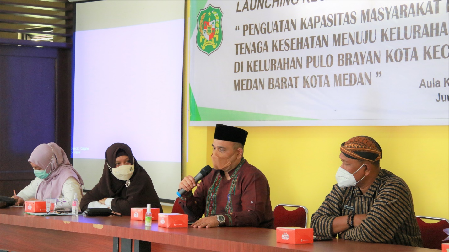 Launching of FKM USU Assisted Village Program in West Medan District