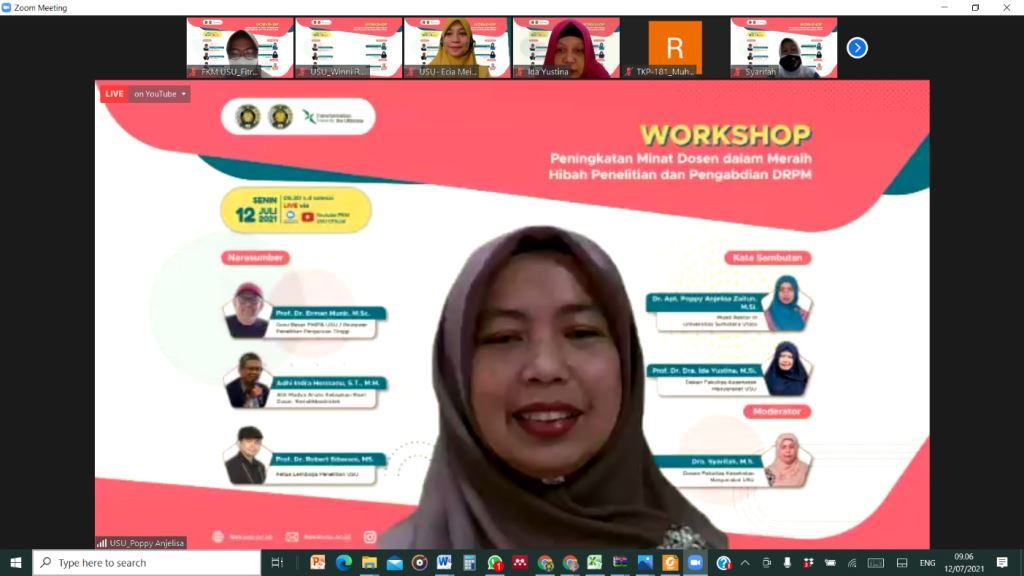Workshop on “Increasing Lecturers' Interest in Obtaining the Research and Community Service Grant from DRPM"