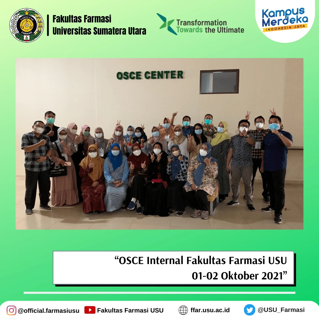 Internal OSCE of the USU Faculty of Pharmacy Batch XXX