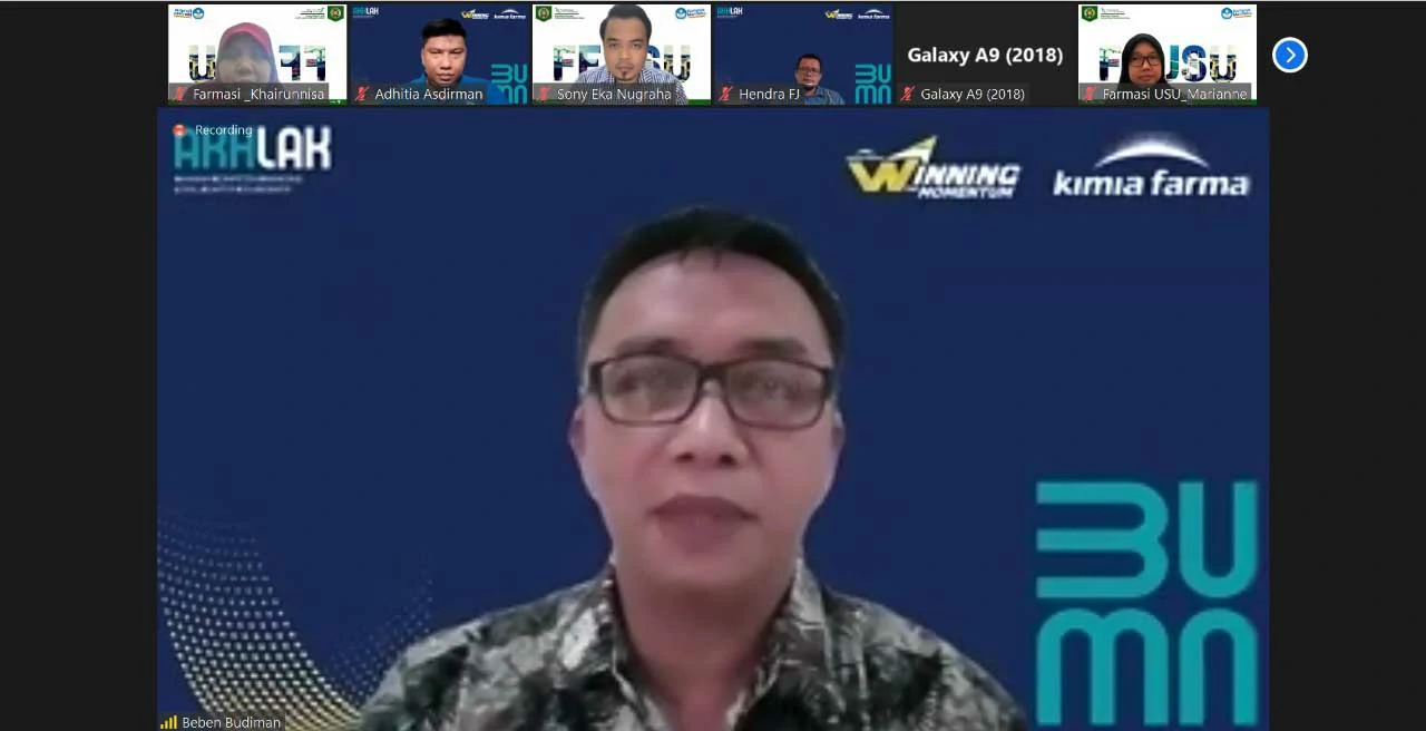 Inisiasi Kerja Sama Kimia Farma Corporate University dengan Fakultas Farmasi Universitas Sumatera Utara