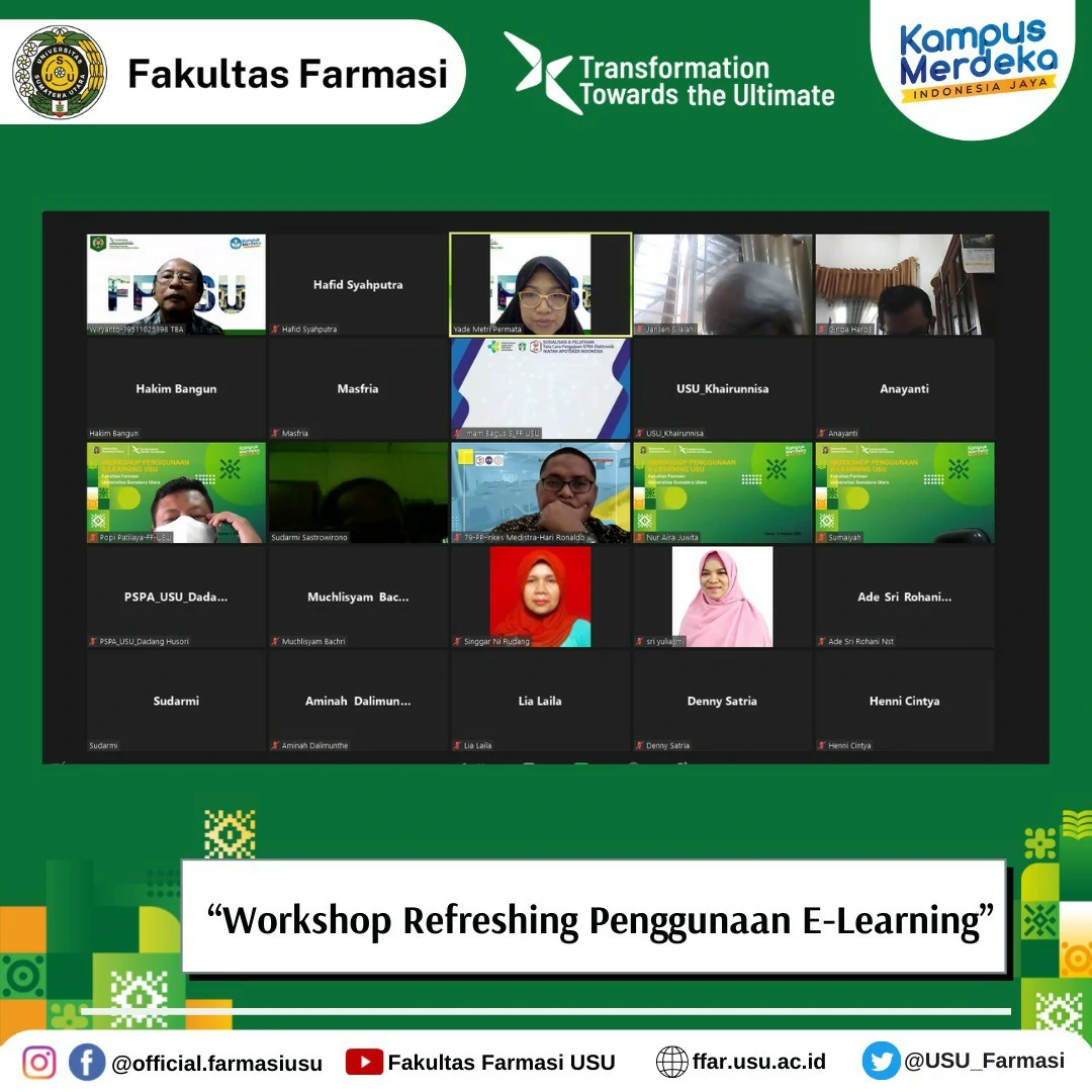 Workshop Refreshing Penggunaan E-Learning