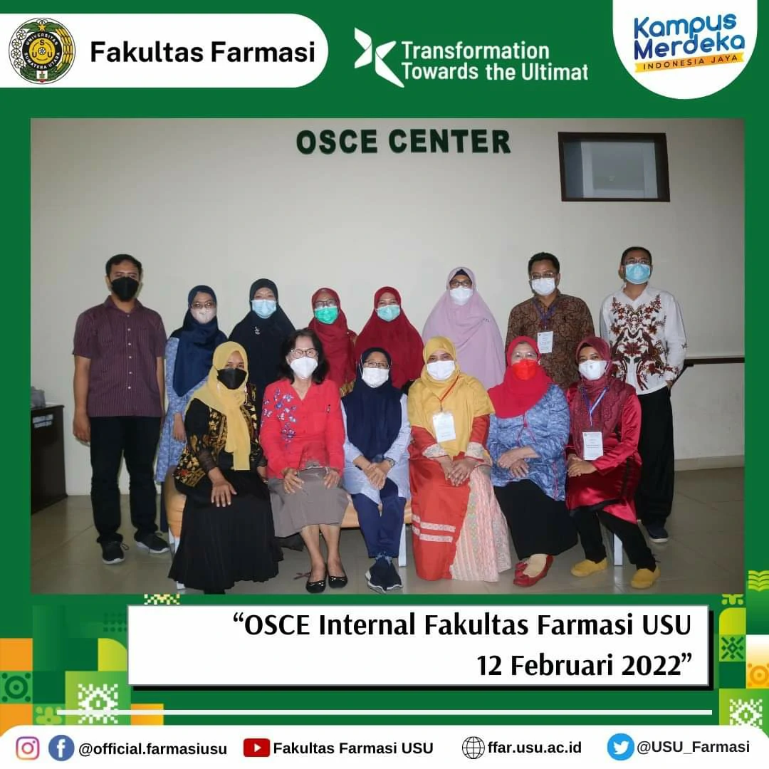 OSCE Internal Fakultas Farmasi USU Angkatan XXXI