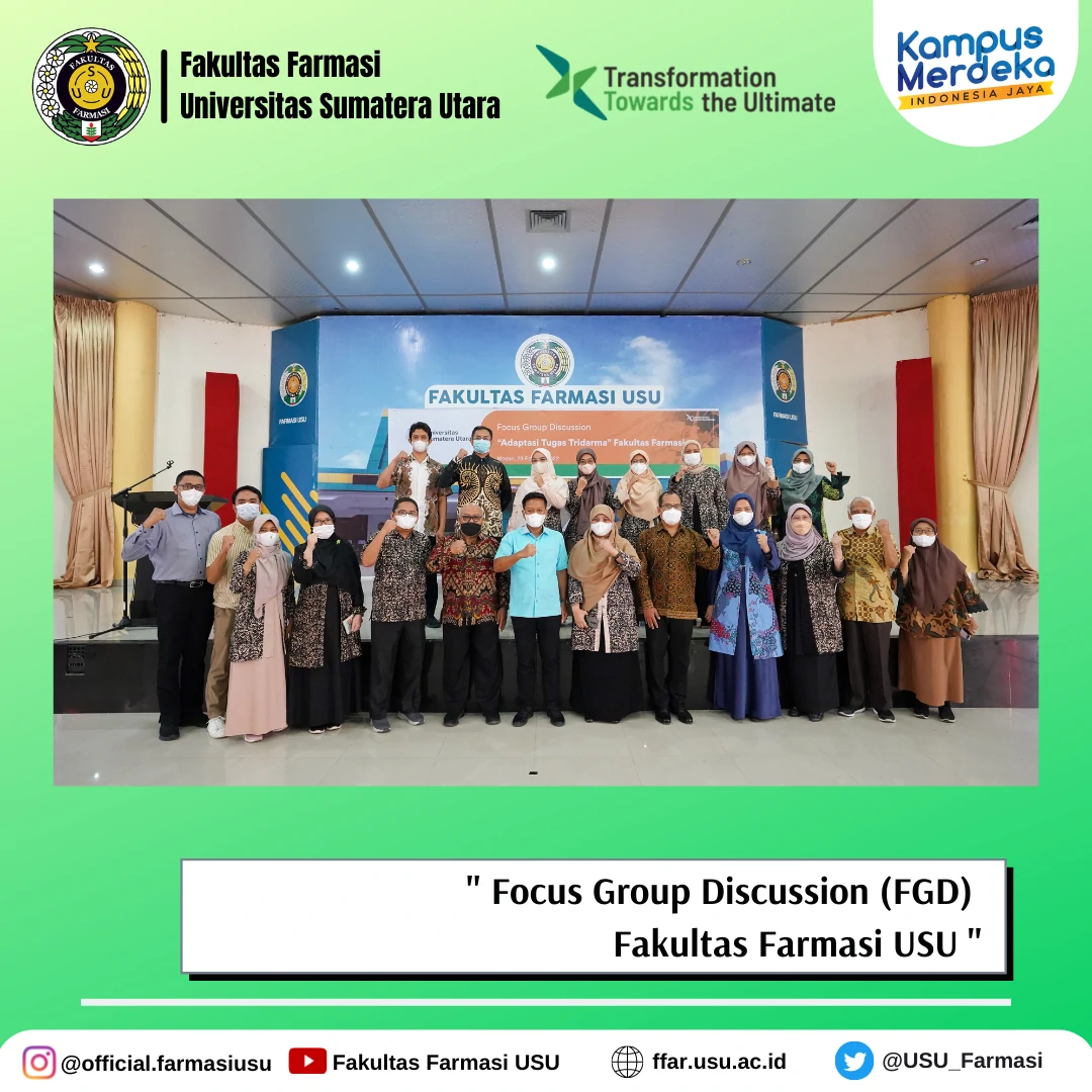 Focus Group Discussion (FGD) "Adaptasi Tugas Tridarma" Fakultas Farmasi