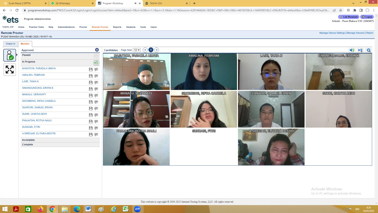 Pelaksanaan Toefl Itp Onsite Dan Online - 16 Mei 2025 | Pusat Bahasa ...