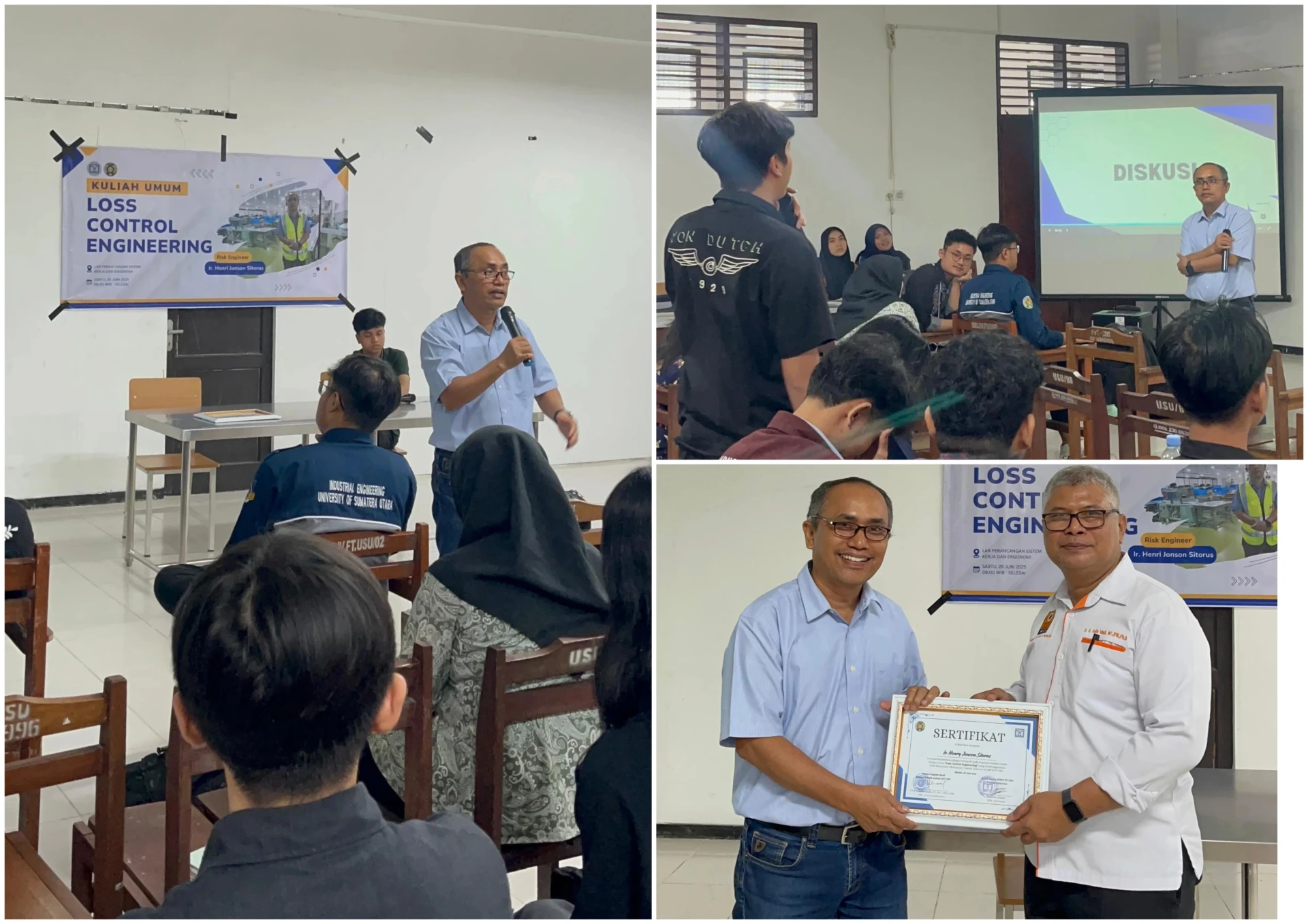 Loss Control Engineering Public Lecture On Loss Control Engineering At Usu Industrial ...