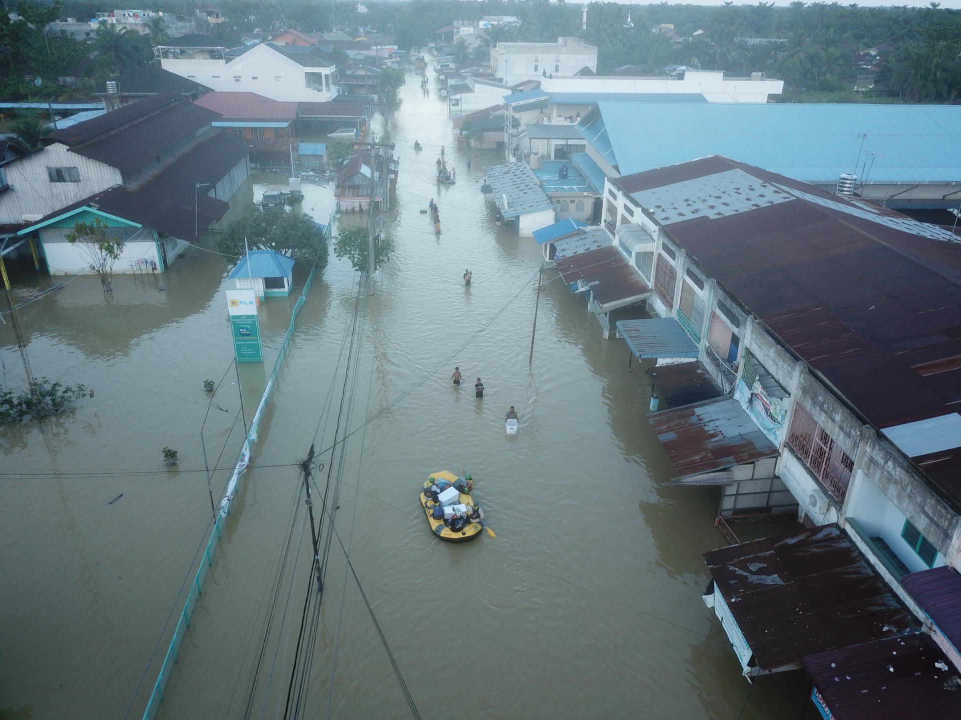 Kegiatan Aksi Peduli USU di Tanjung Pura