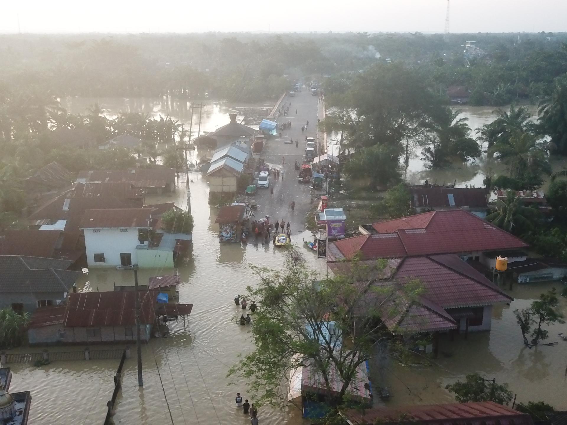 Kegiatan Aksi Peduli USU di Tanjung Pura