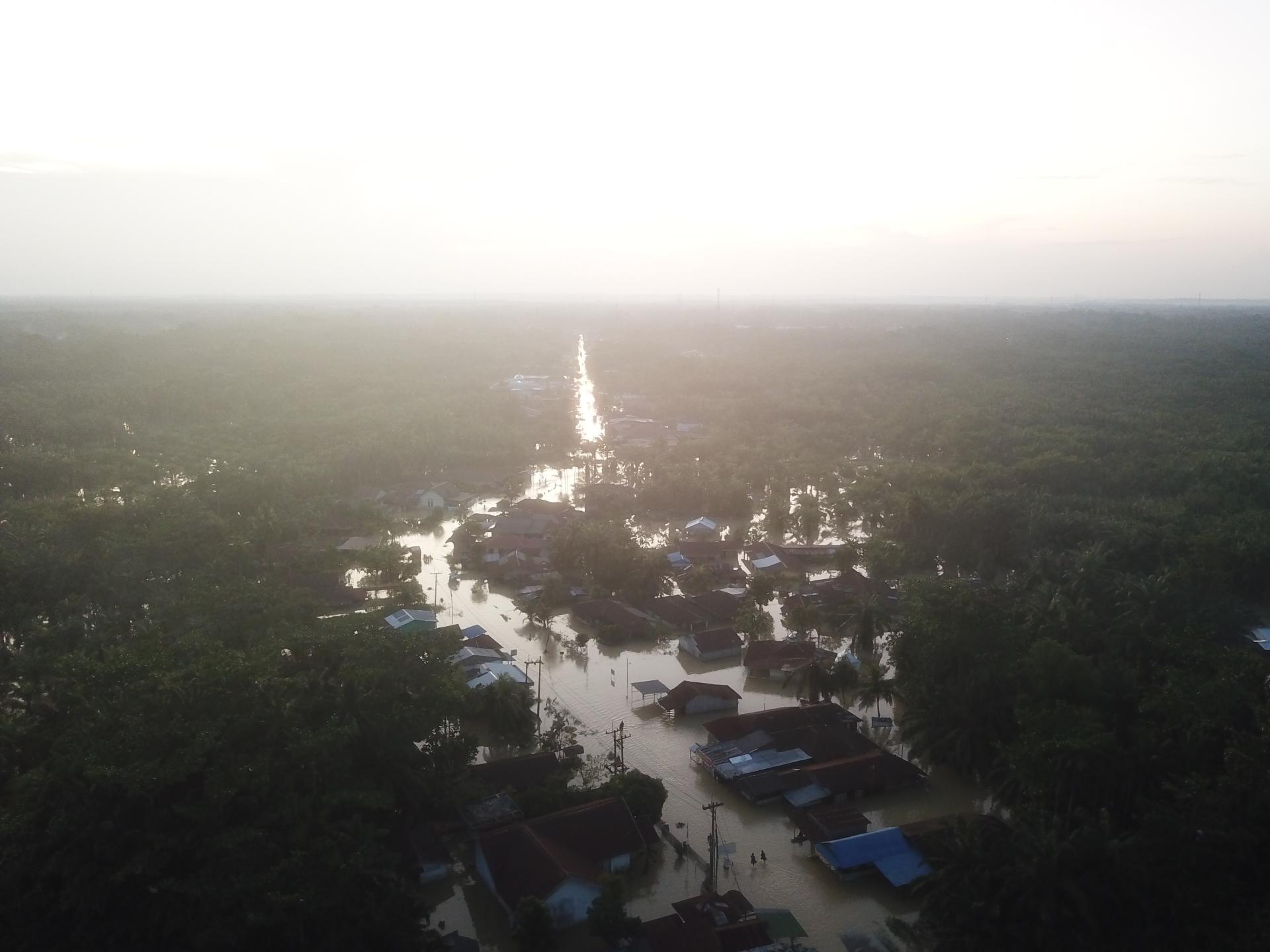 Kegiatan Aksi Peduli USU di Tanjung Pura
