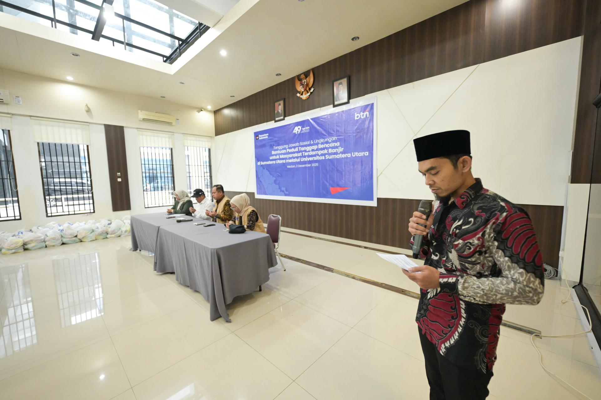 USU and BTN Peduli Distribute Aid to Flood-Affected Students (December 2, 2025)