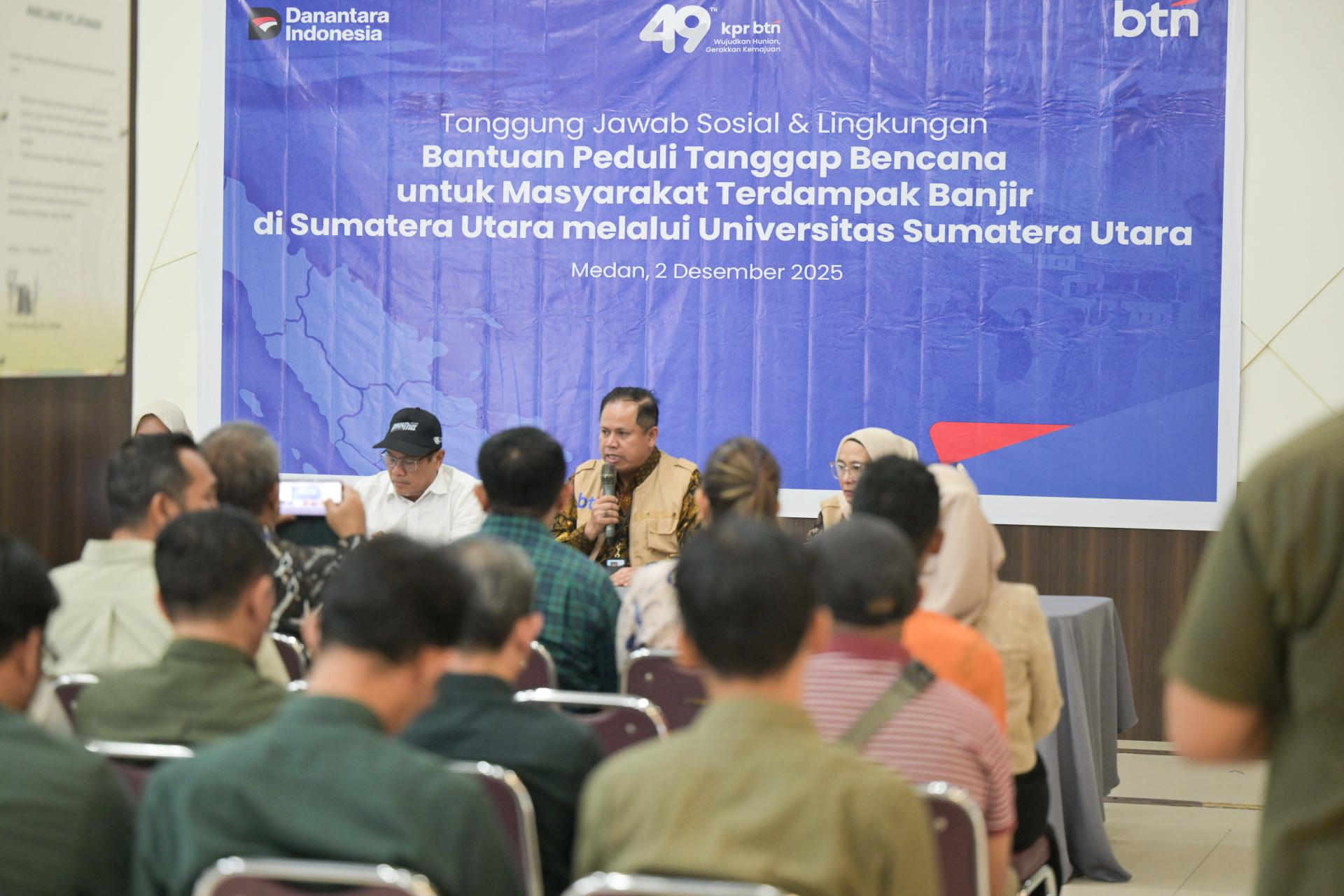 USU and BTN Peduli Distribute Aid to Flood-Affected Students (December 2, 2025)