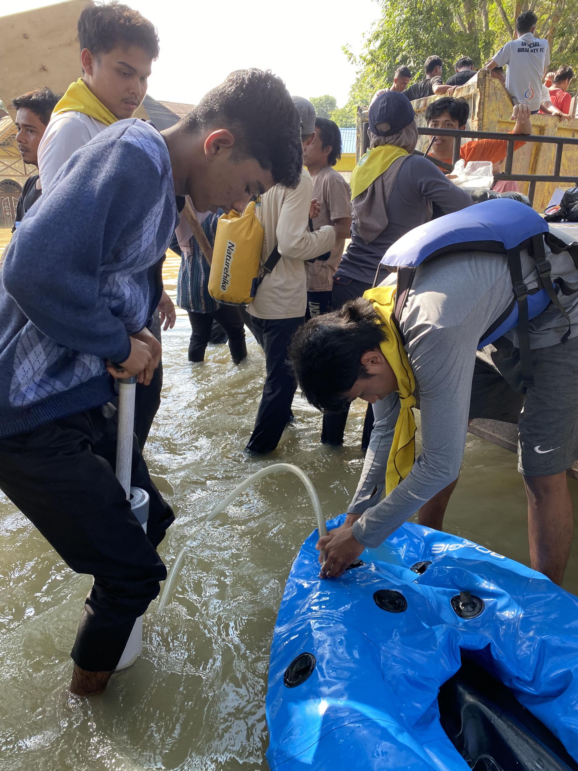 Kegiatan Aksi Peduli USU di Tanjung Pura