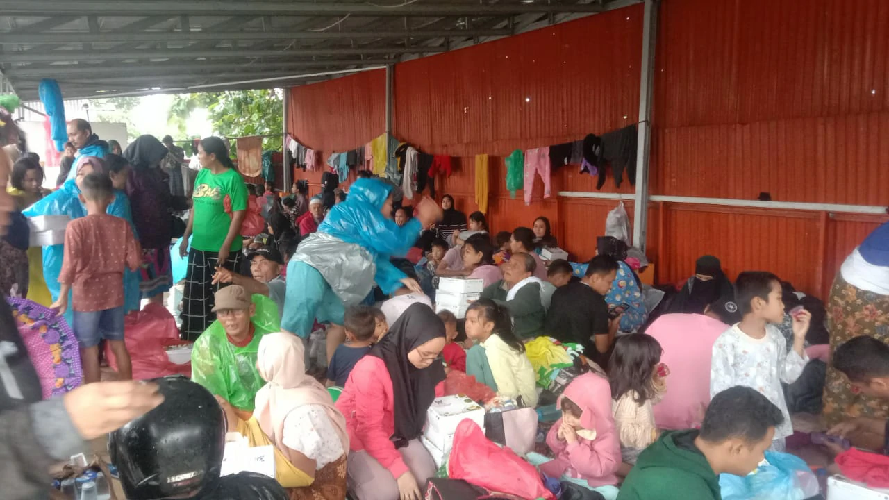 Situasi Posko Pengungsian