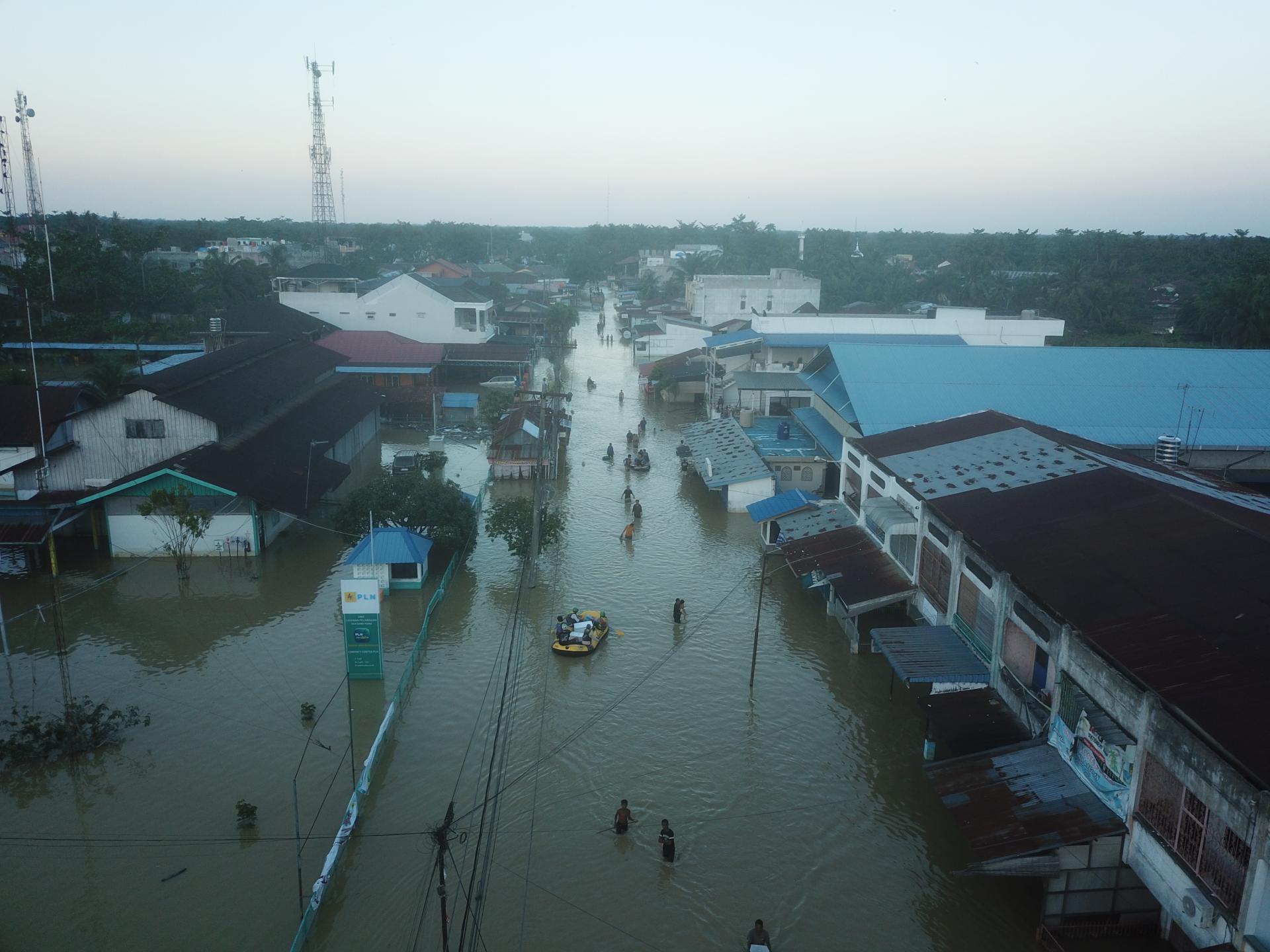 Kegiatan Aksi Peduli USU di Tanjung Pura