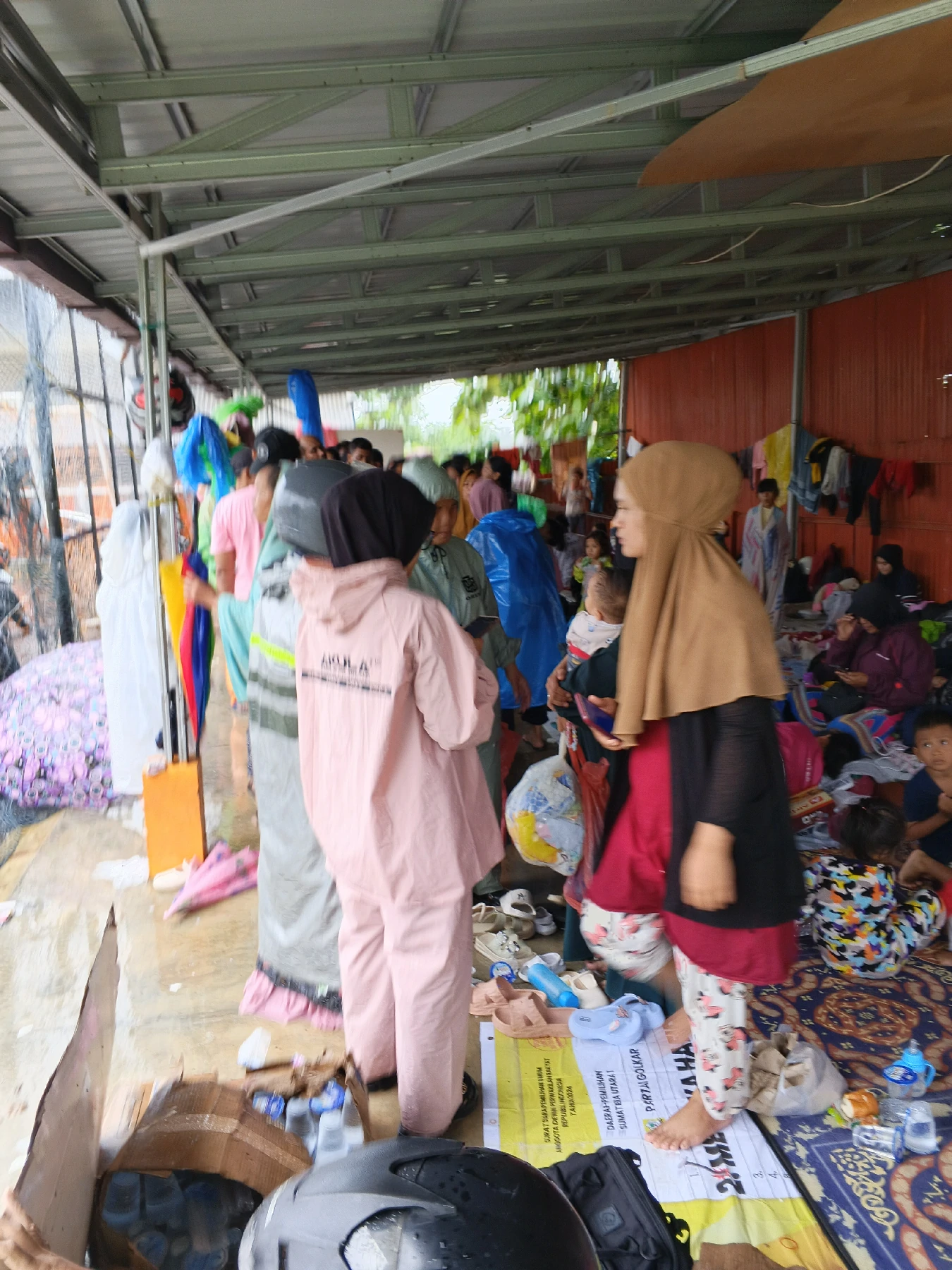 Situasi Posko Pengungsian
