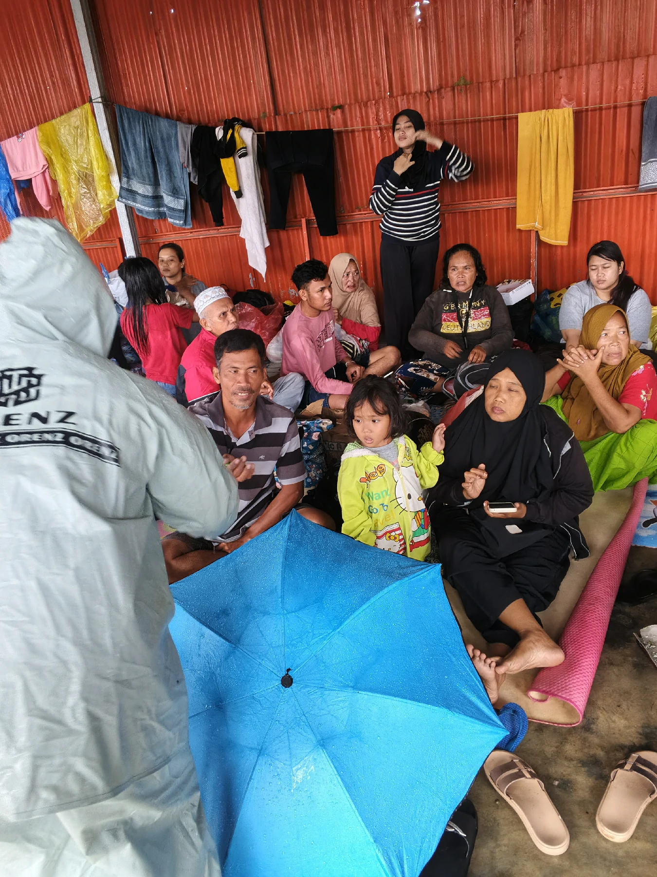 Situasi Posko Pengungsian