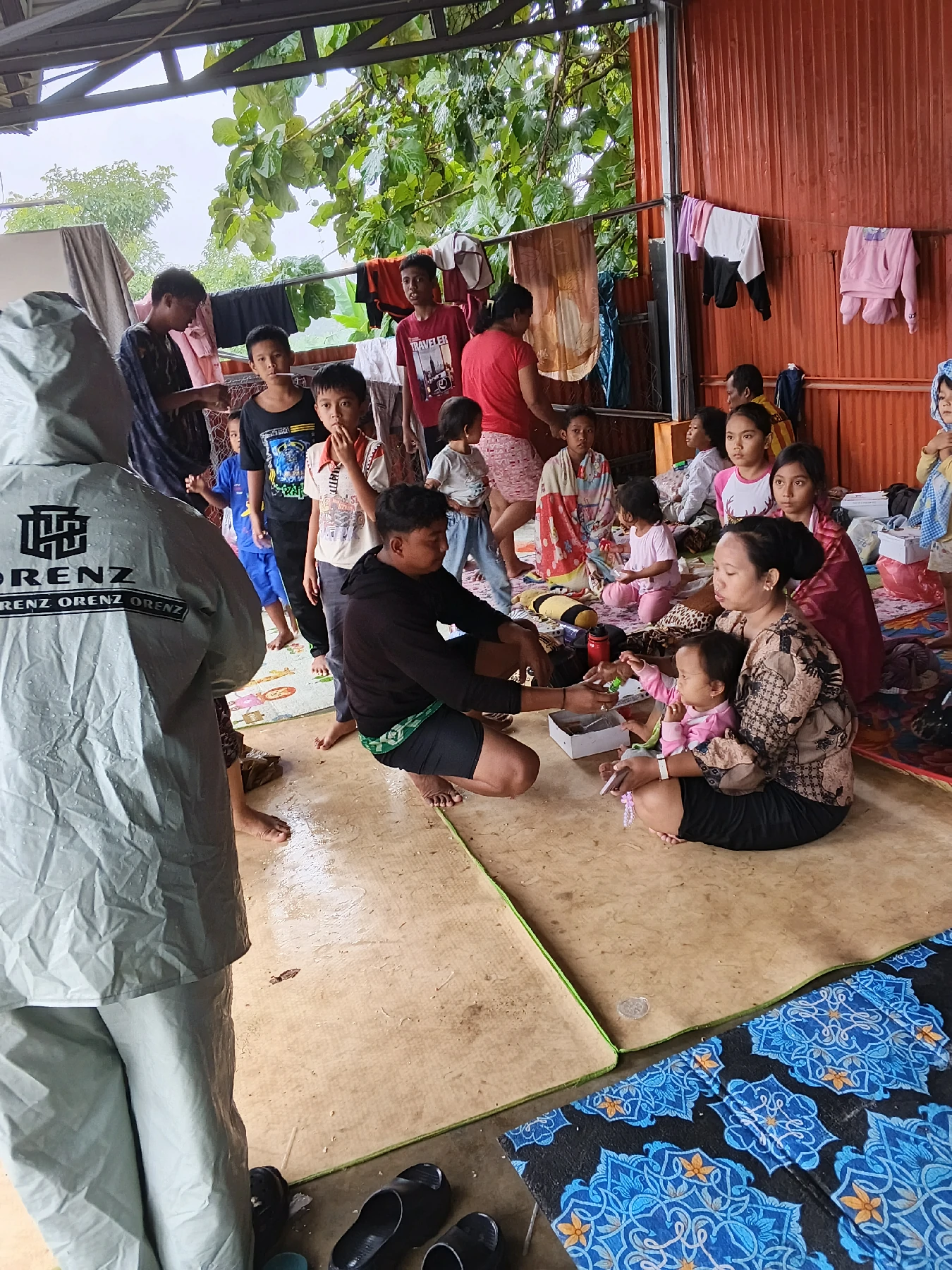 Situasi Posko Pengungsian