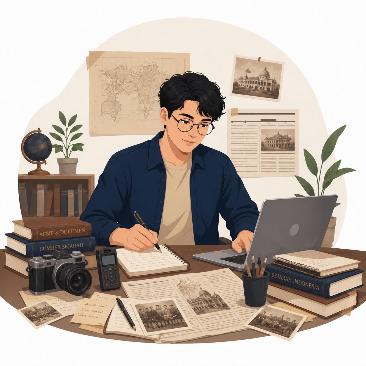 Jurnalis atau Penulis Sejarah